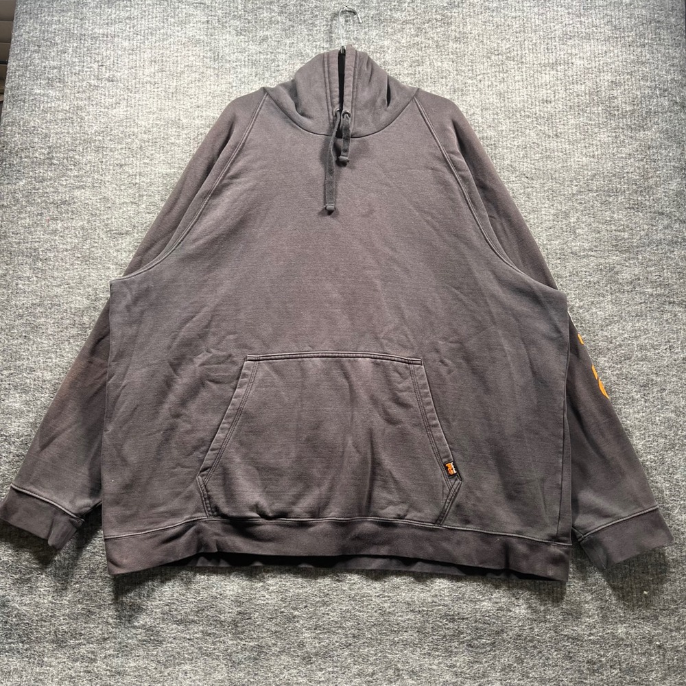 Timberland PRO Rain Repel Hoodie Mens 3XL Gray Pullover Sweatshirt